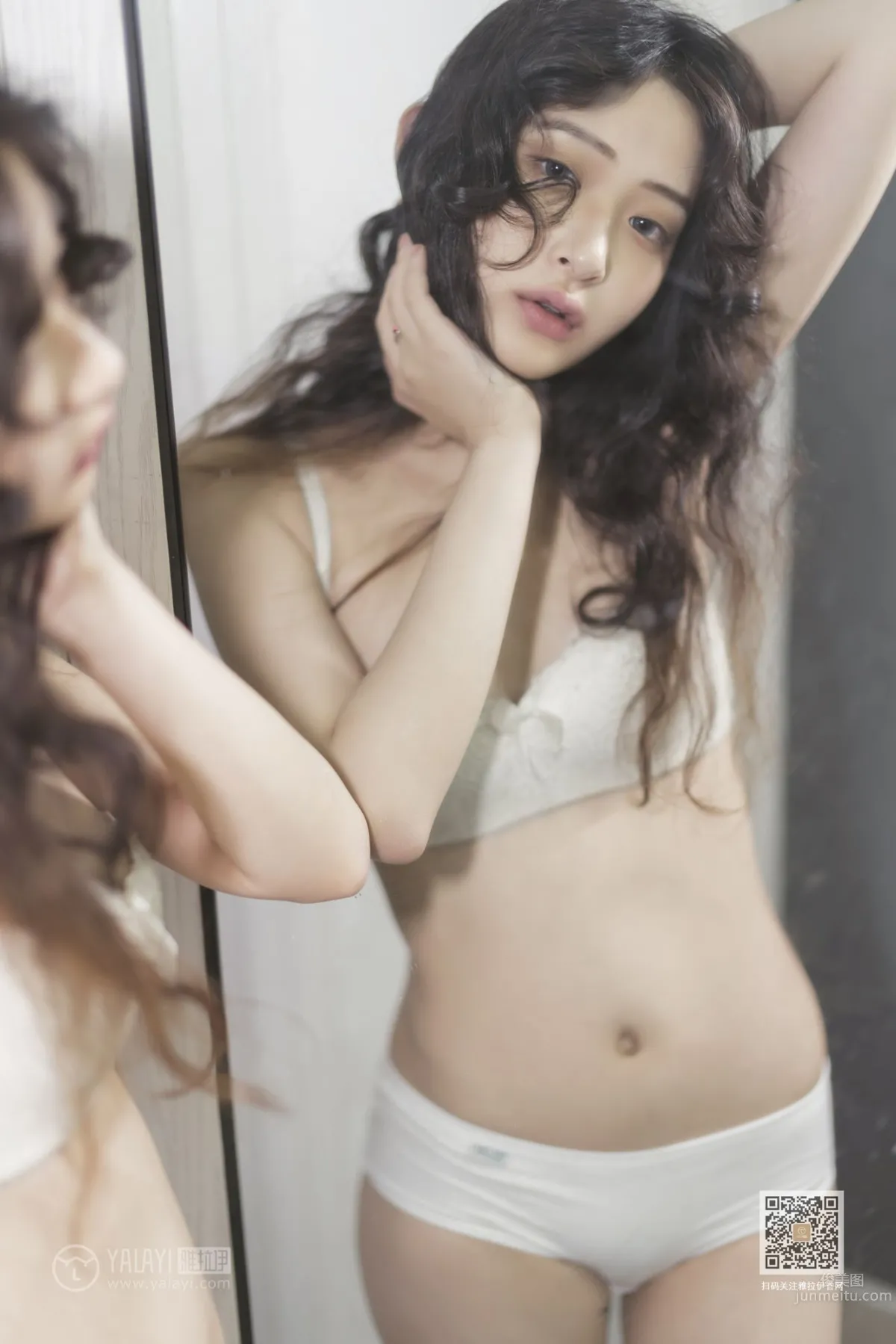[YALAYI] 2019.11.23 No.474 Blowing Off the White Dress Xi Zi photo 13