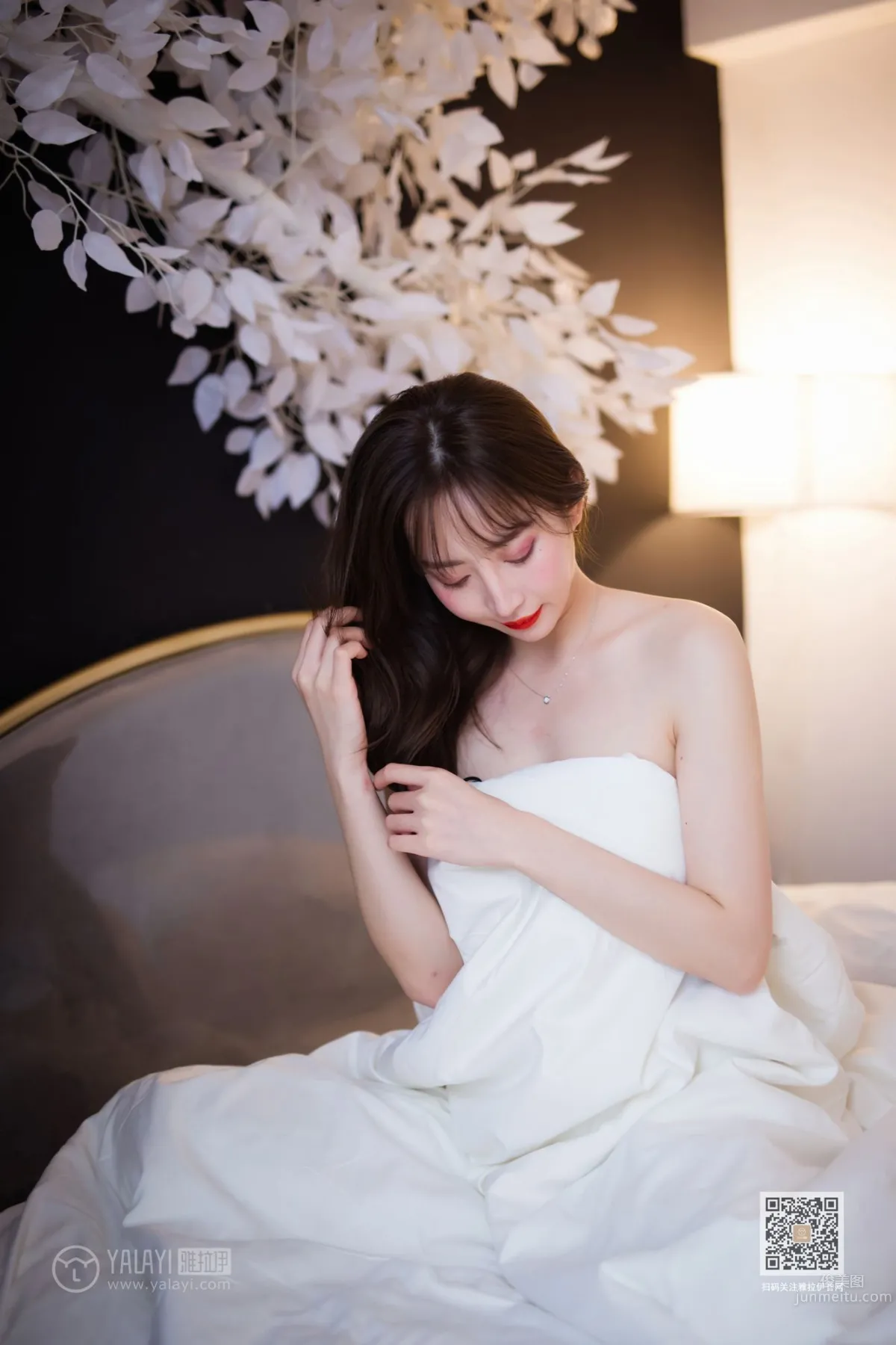 [YALAYI] 2019.11.16 Vol.462 On the Brink of the Bottom Line Bai Xue photo 31