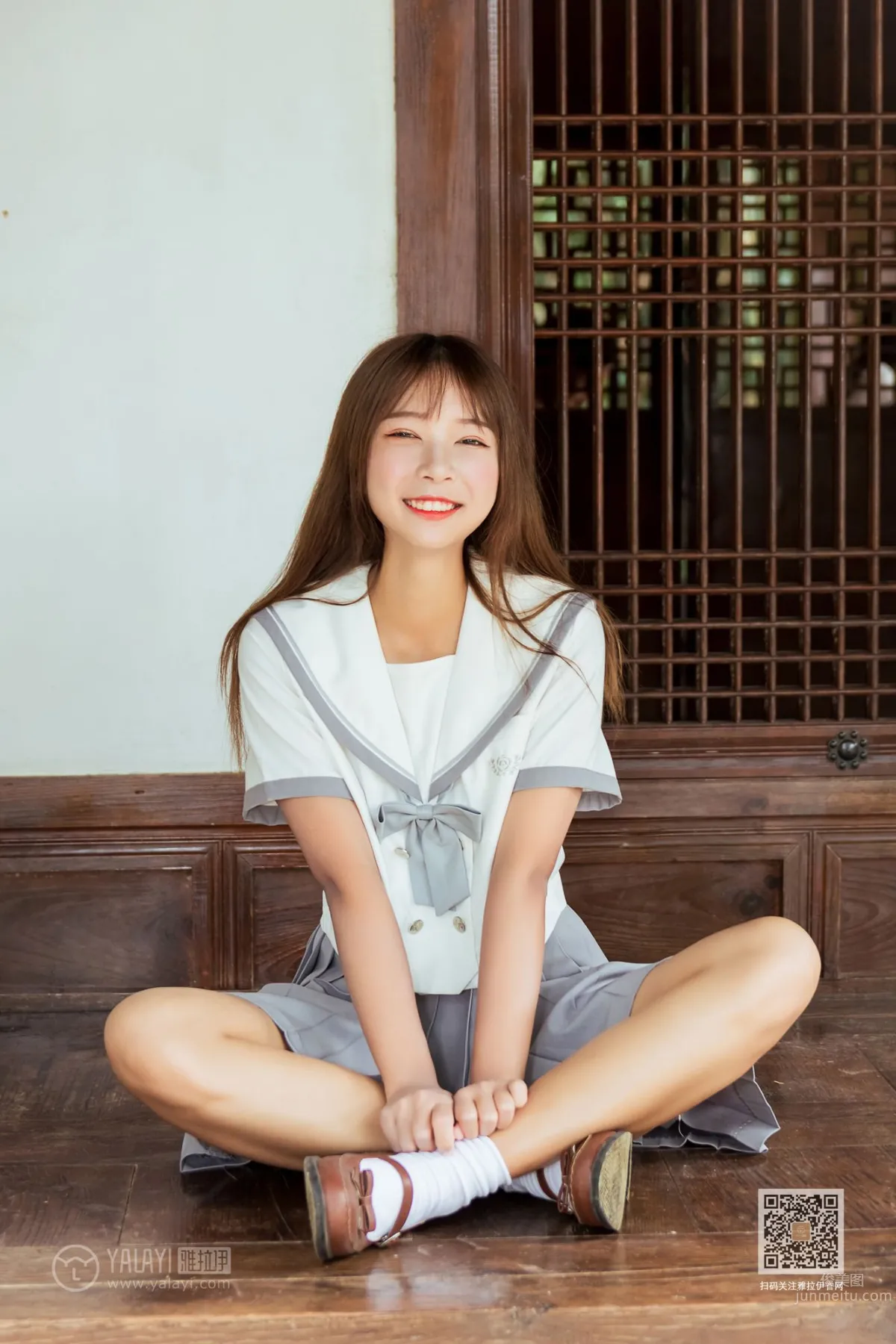 [YALAYI] 2019.11.22 No.471 Yuexiu Pleated Skirt Girl, A He photo 37