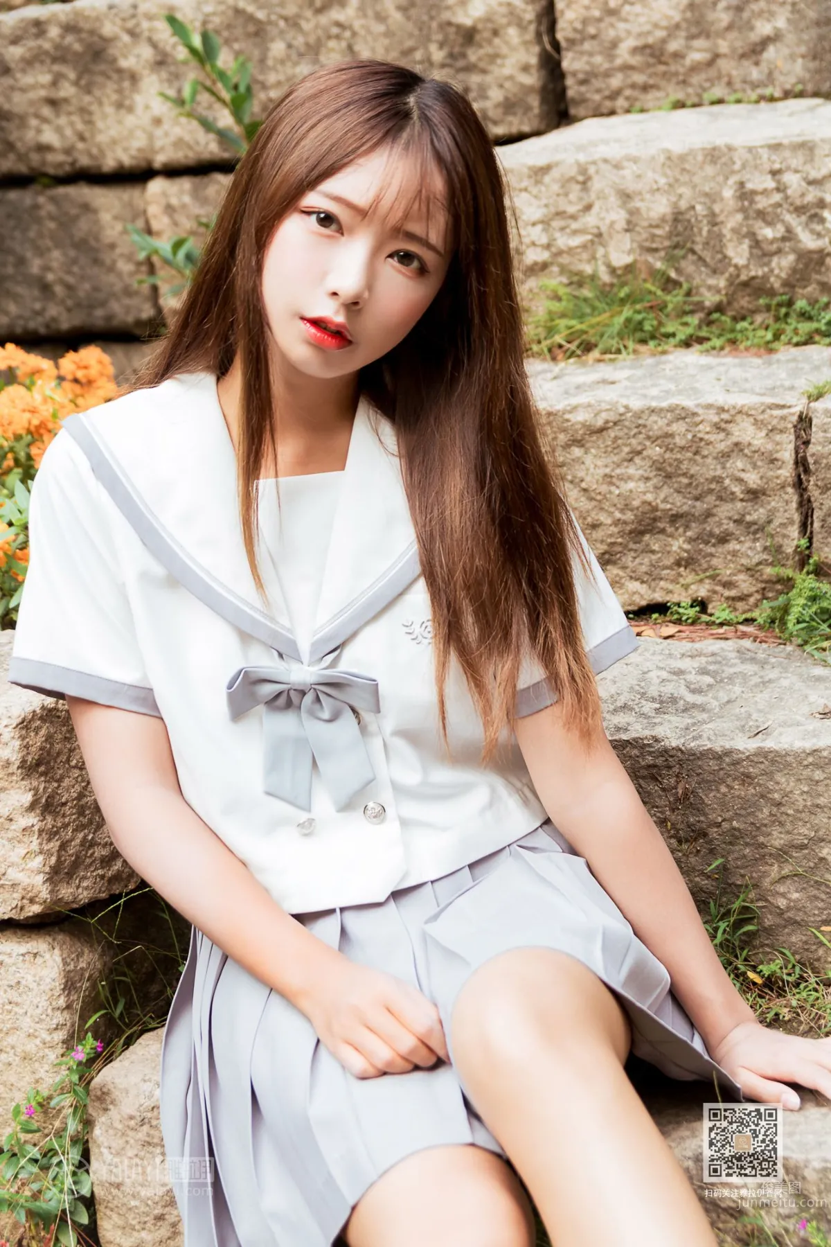 [YALAYI] 2019.11.22 No.471 Yuexiu Pleated Skirt Girl, A He photo 36
