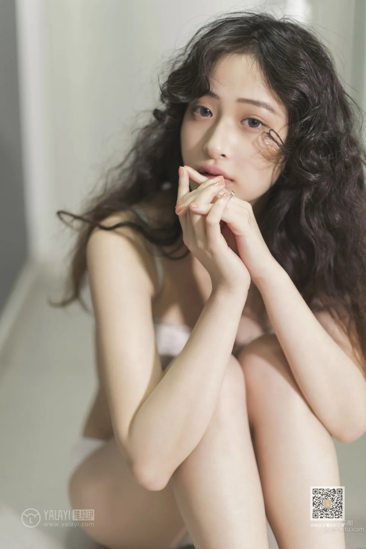 [YALAYI] 2019.11.23 No.474 Blowing Off the White Dress Xi Zi photo 4