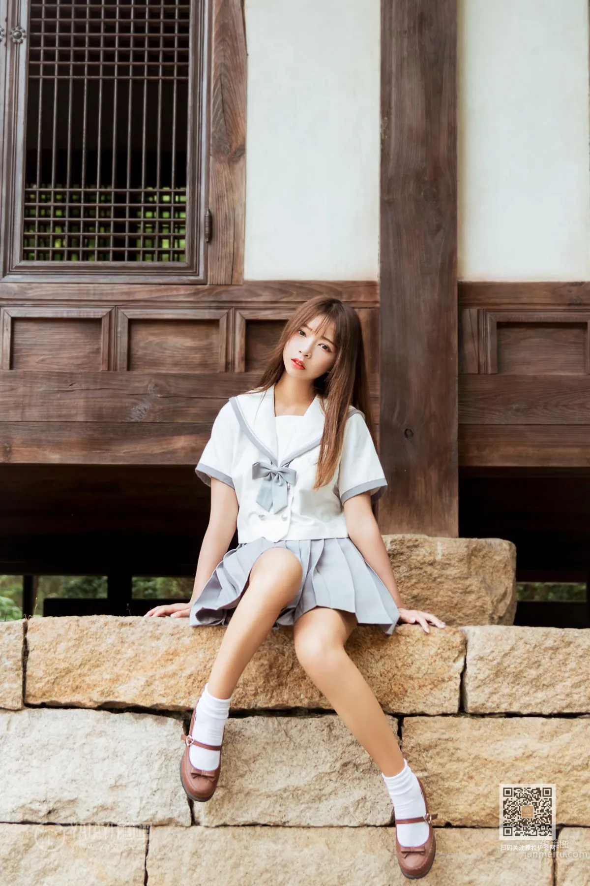 [YALAYI] 2019.11.22 No.471 Yuexiu Pleated Skirt Girl, A He photo 16