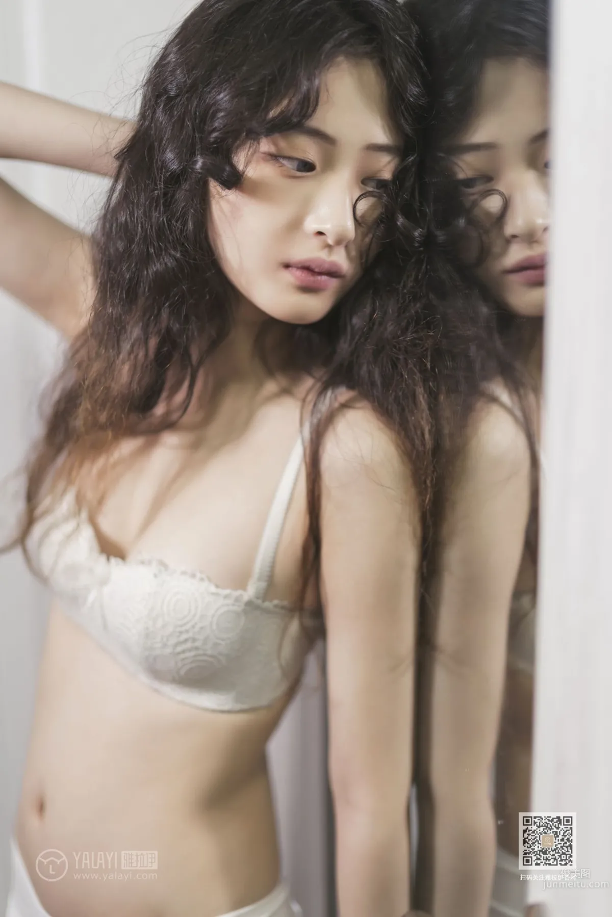 [YALAYI] 2019.11.23 No.474 Blowing Off the White Dress Xi Zi photo 10