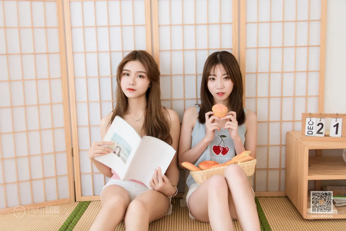 [YALAYI雅拉伊] 2019.11.19 No.465 櫻桃姐妹花 大喬 小喬 27