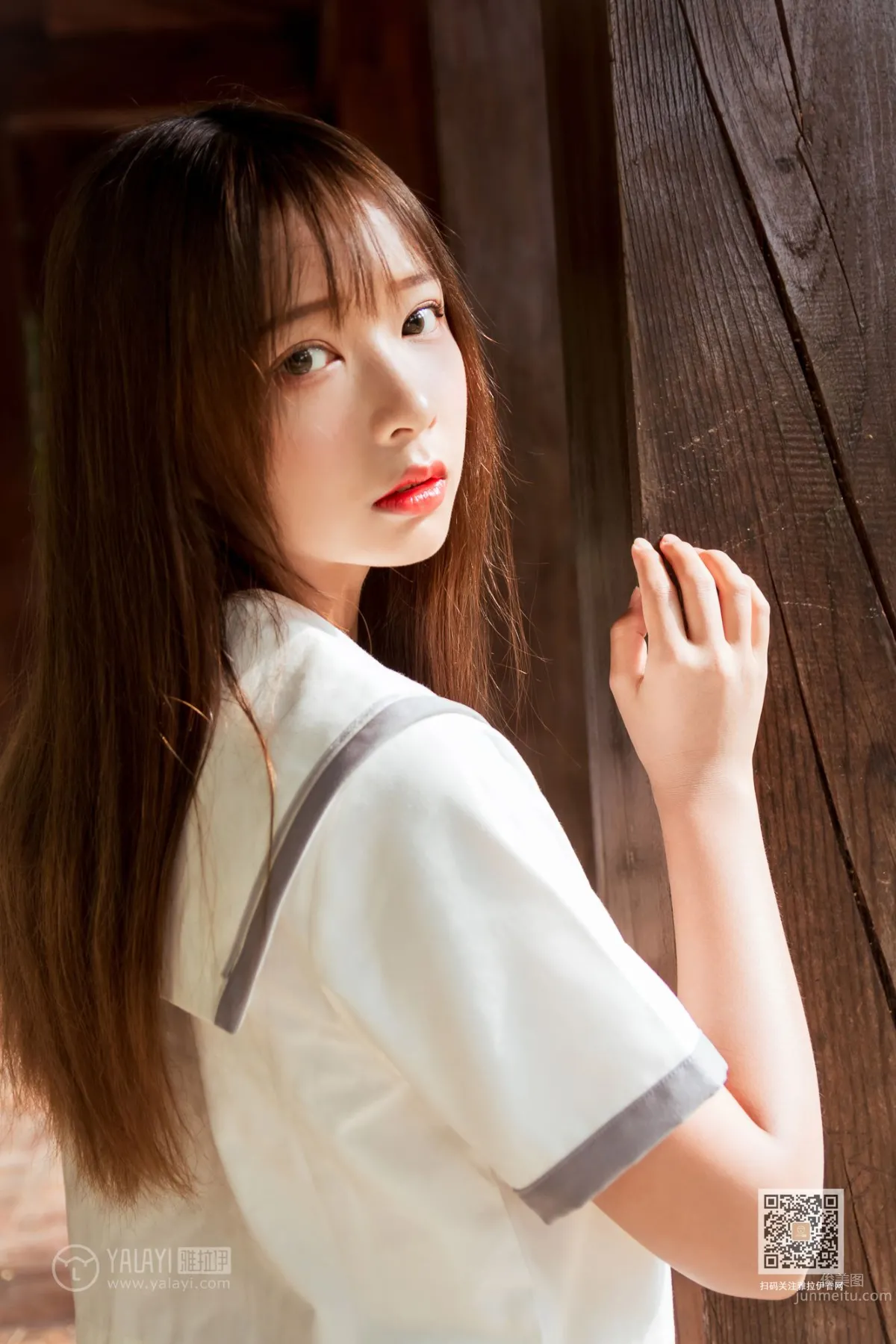 [YALAYI] 2019.11.22 No.471 Yuexiu Pleated Skirt Girl, A He photo 9