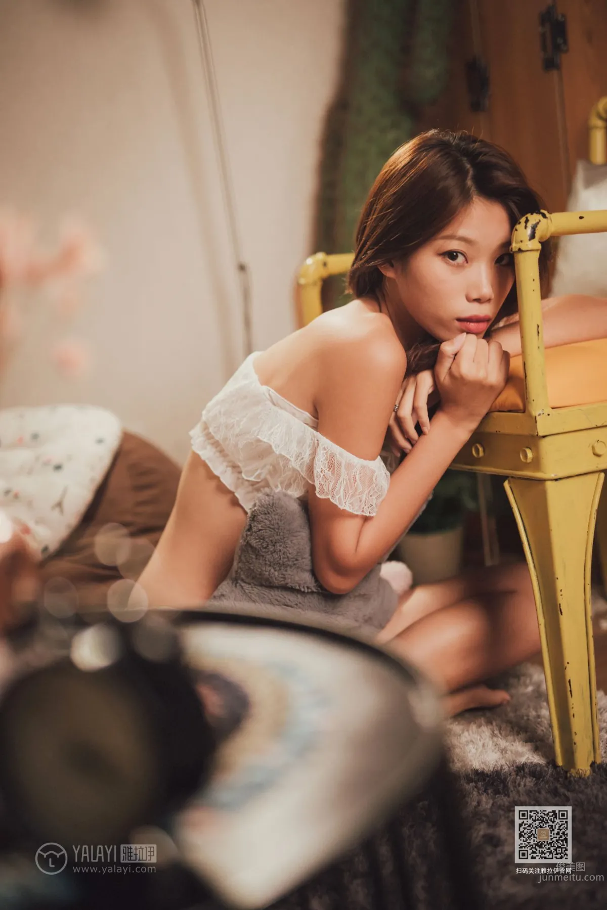 [YALAYI] 2019.12.05 No.481 Home Girlfriend Jing Chu photo 16