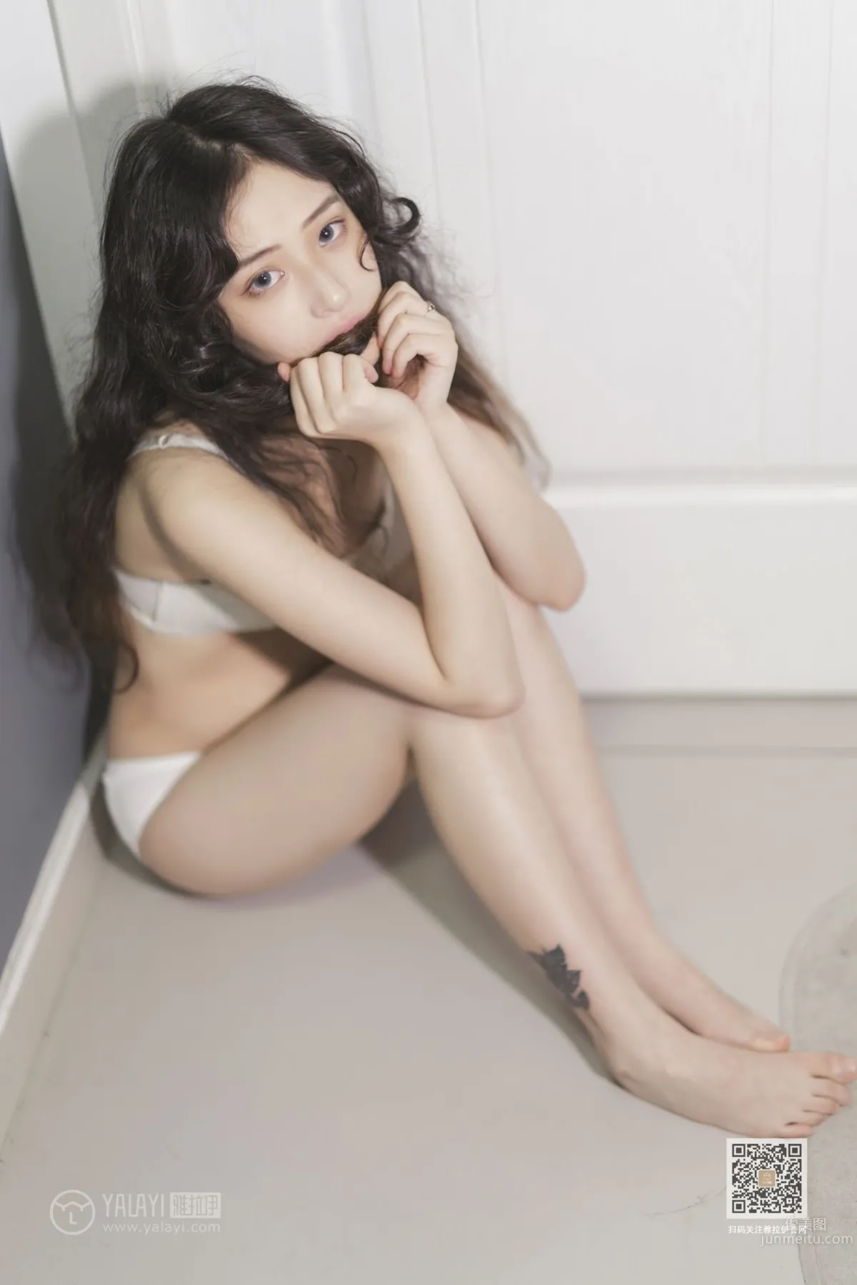 [YALAYI] 2019.11.23 No.474 Blowing Off the White Dress Xi Zi photo 27
