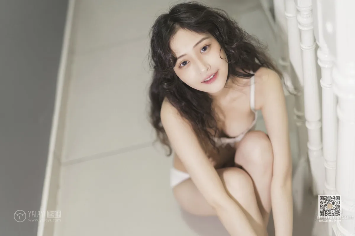 [YALAYI] 2019.11.23 No.474 Blowing Off the White Dress Xi Zi photo 49