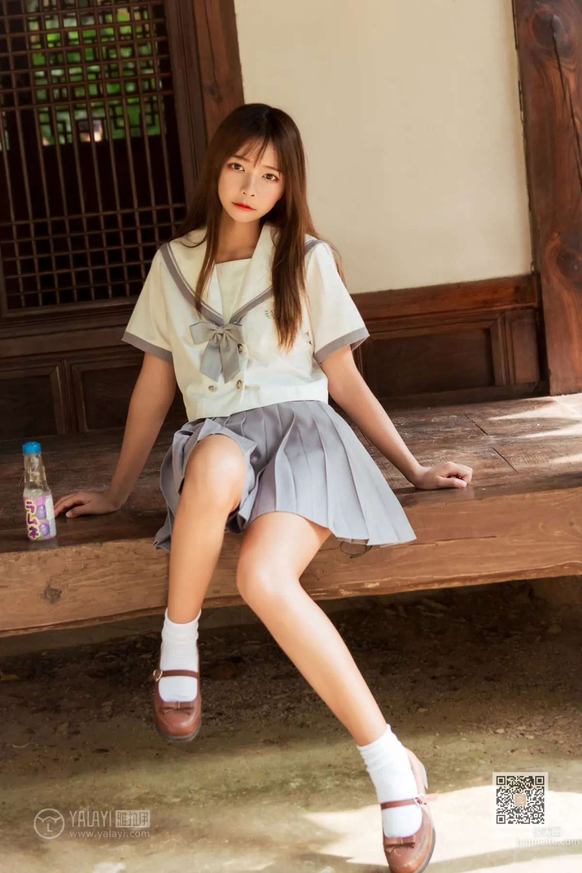[YALAYI] 2019.11.22 No.471 Yuexiu Pleated Skirt Girl, A He photo 8