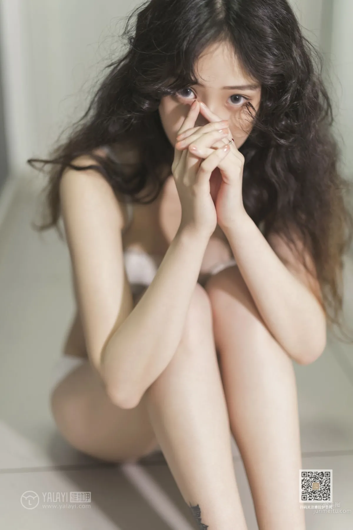 [YALAYI] 2019.11.23 No.474 Blowing Off the White Dress Xi Zi photo 5