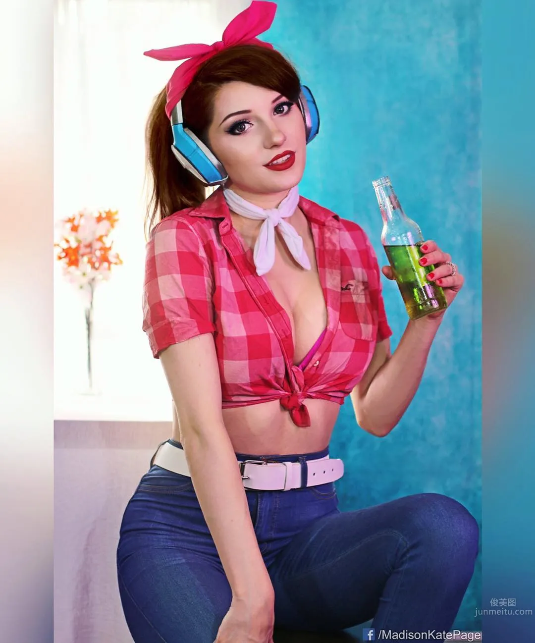 愛大叔的Cosplay美女「Madison Kate」 4