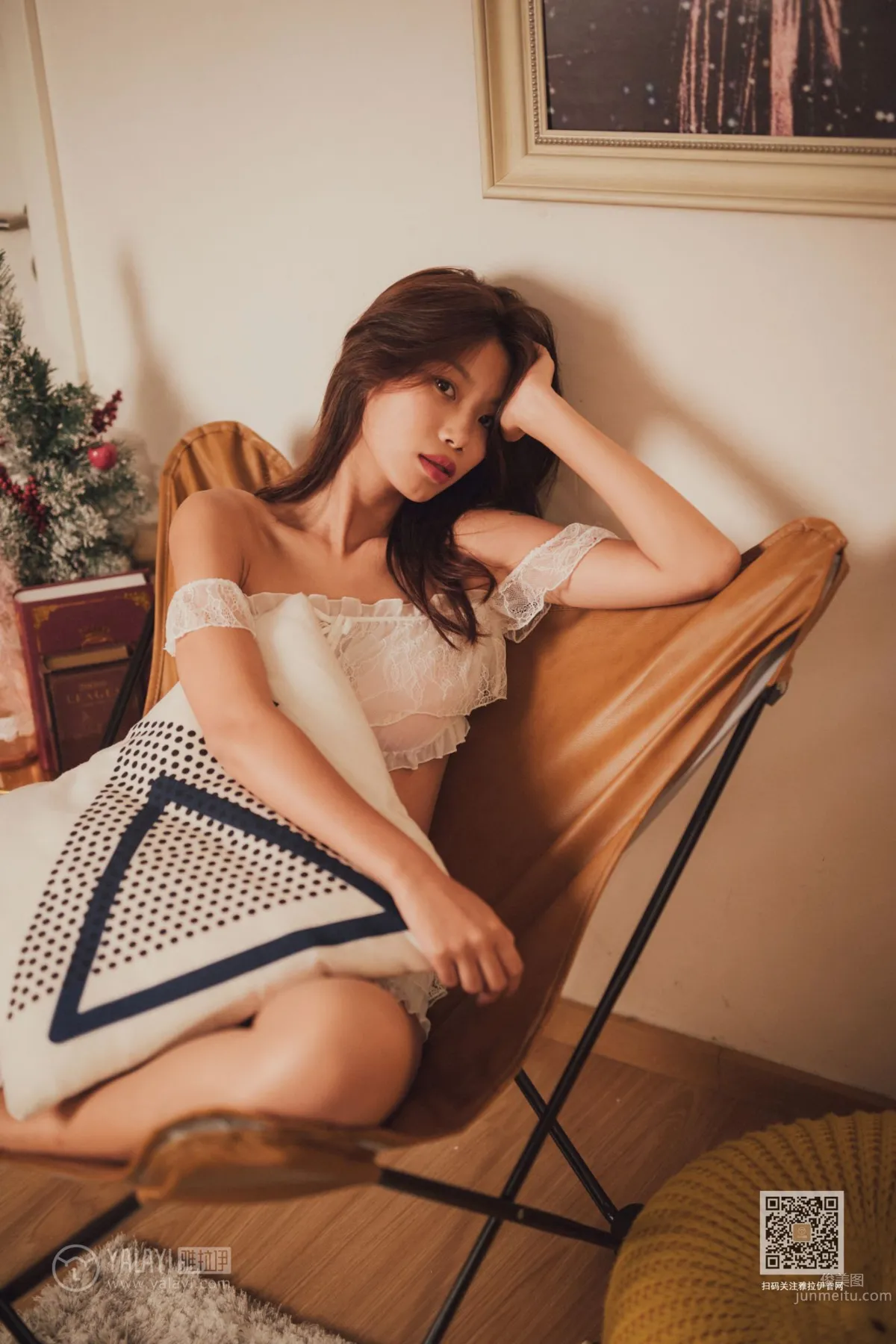 [YALAYI] 2019.12.05 No.481 Home Girlfriend Jing Chu photo 35