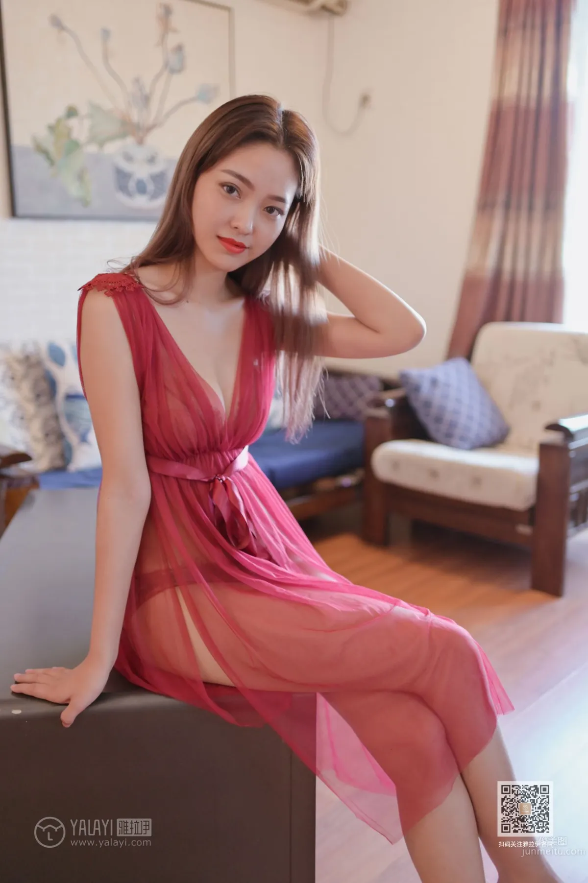 [YALAYI] 2019.10.31 No.446 Hongfunu, Chu Chen photo 6
