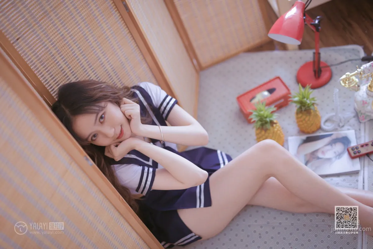 [YALAYI雅拉伊] 2019.10.23 No.438 美女與水手服 曉琳 17