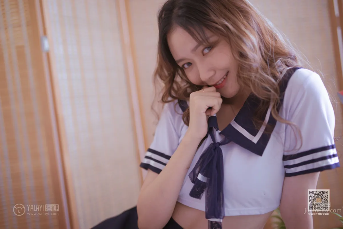 [YALAYI雅拉伊] 2019.10.23 No.438 美女與水手服 曉琳 4