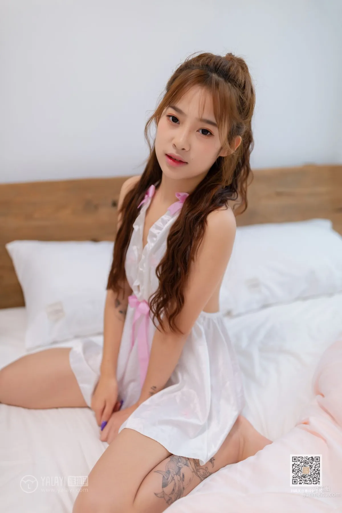 [YALAYI] 2019.11.04 Vol.450 The Girl's New Bathrobe, Qiu Ping photo 2