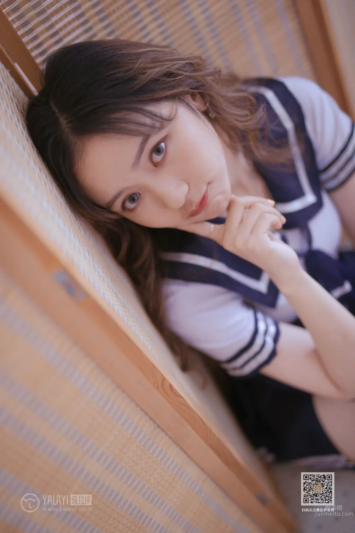 [YALAYI雅拉伊] 2019.10.23 No.438 美女與水手服 曉琳 18