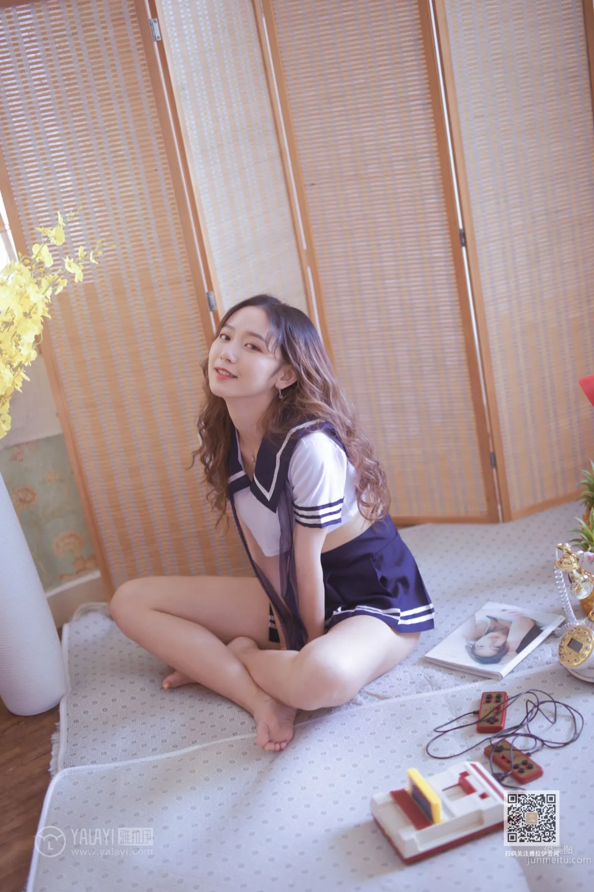 [YALAYI雅拉伊] 2019.10.23 No.438 美女與水手服 曉琳 27