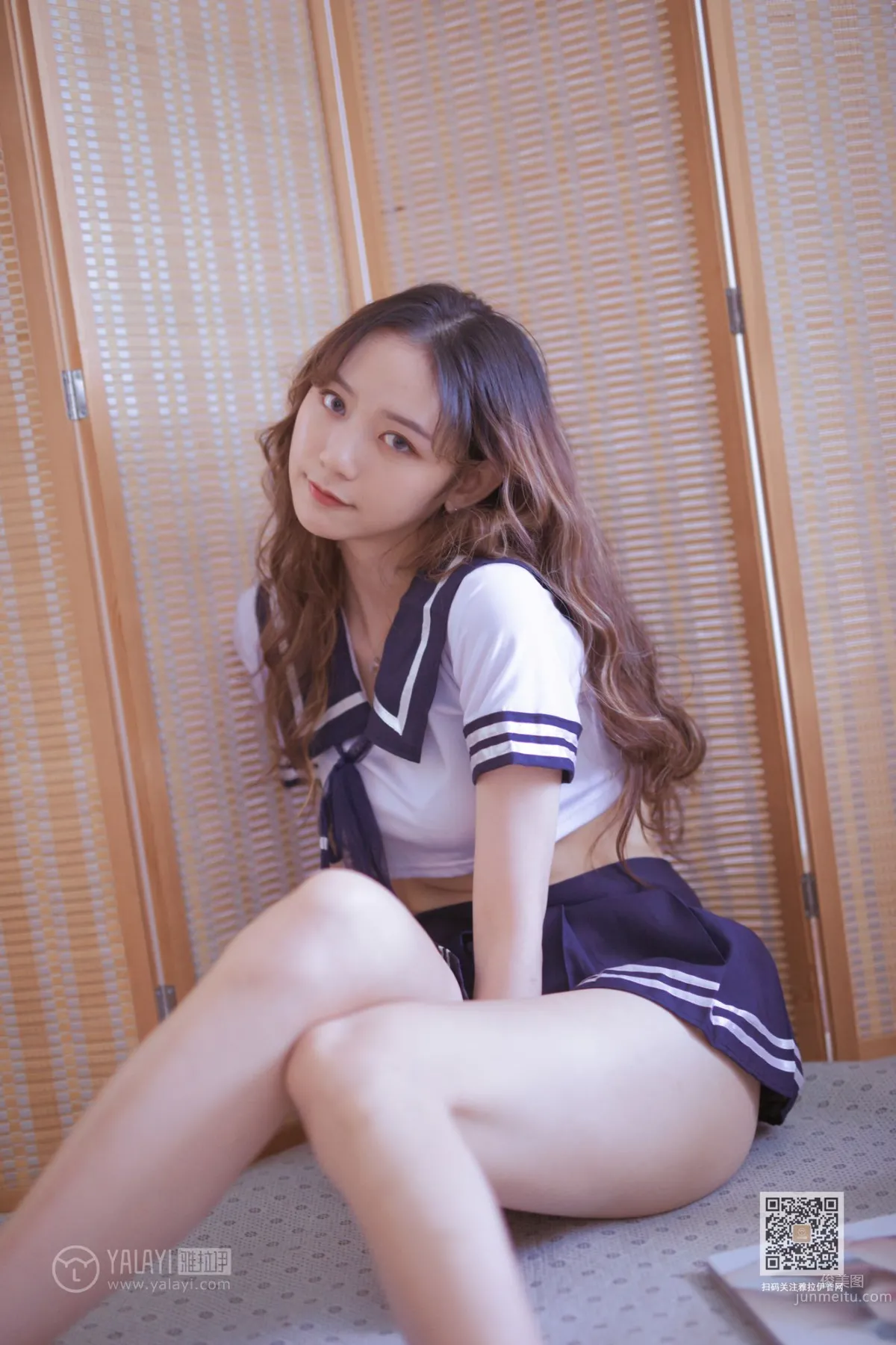 [YALAYI雅拉伊] 2019.10.23 No.438 美女與水手服 曉琳 23