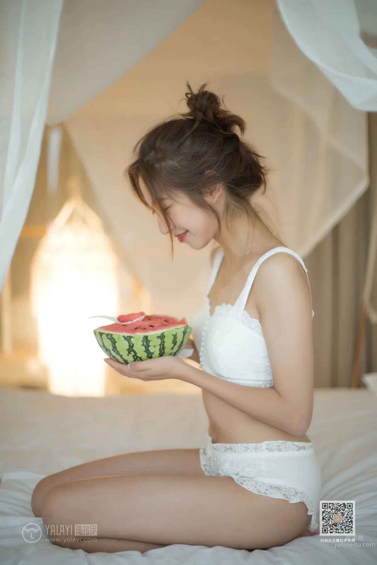 [YALAYI] 2019.09.30 Vol.421 Bare Face Lan Xin photo 24