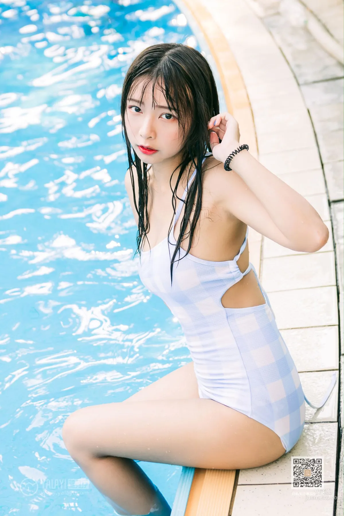 [YALAYI雅拉伊] 2019.10.22 No.437 夏日回忆 阿禾_0