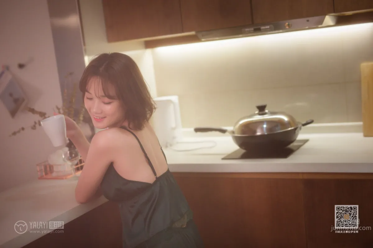 [YALAYI] 2019.09.26 No.412 Stunt Little Cook Liang Zi photo 3