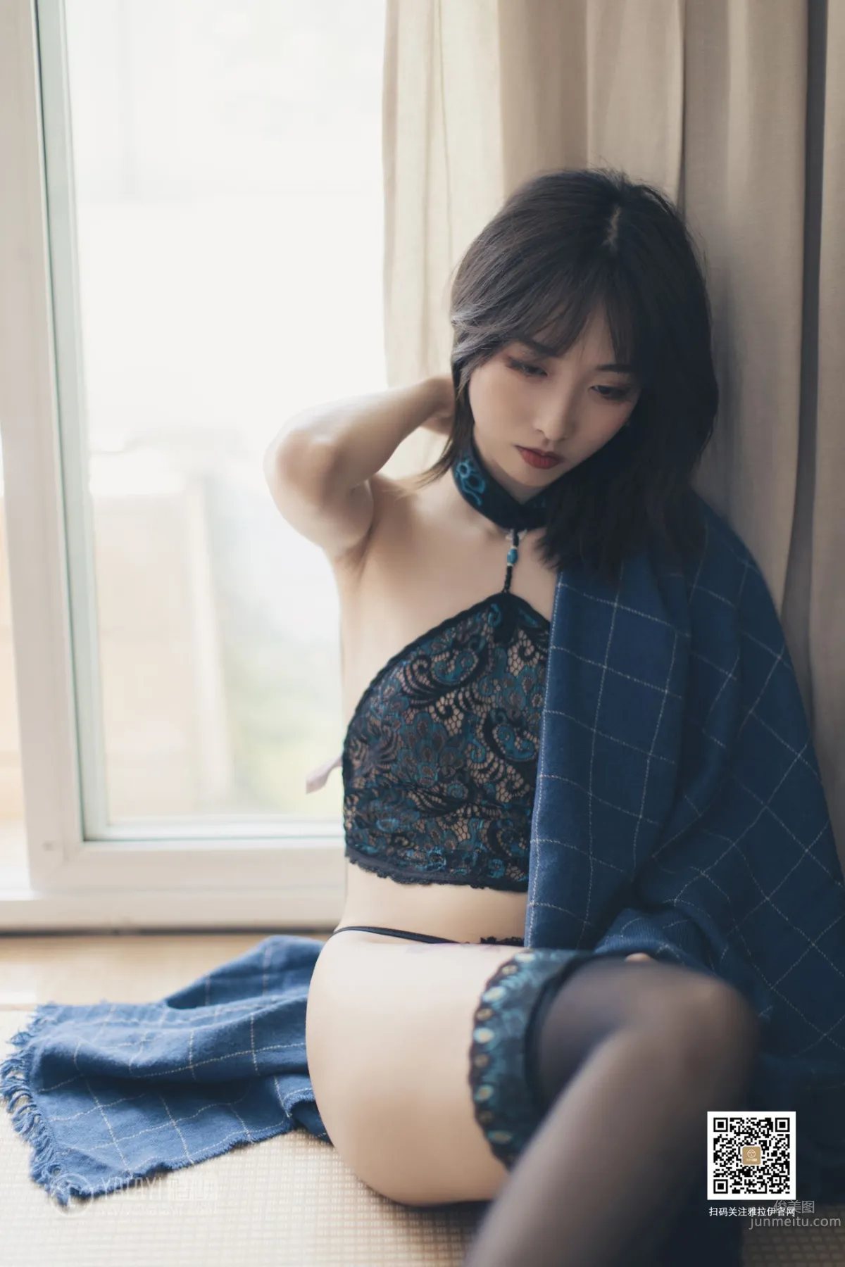 [YALAYI雅拉伊] 2019.09.07 No.393 絲情襪意 佳佳 25