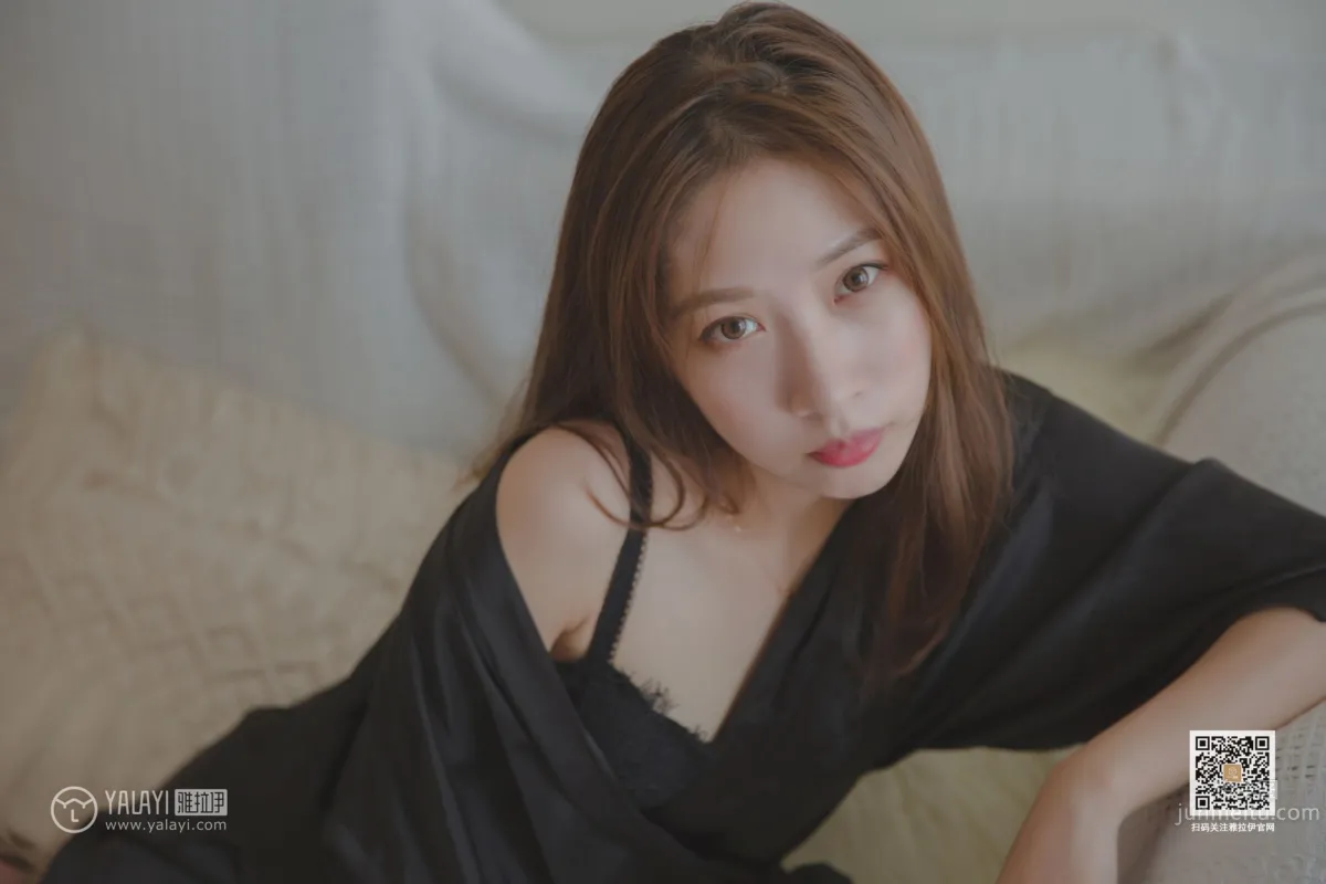 [YALAYI] 2019.09.30 Vol.416 Black and White Lan Xin photo 7
