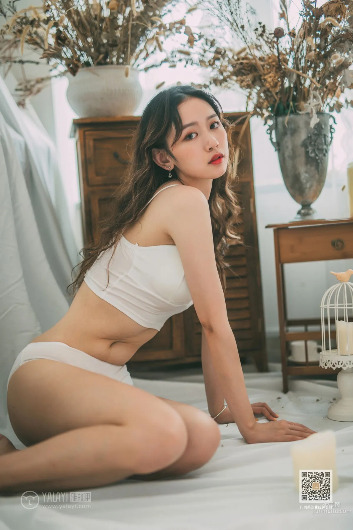 [YALAYI] 2019.09.22 No.408 Sketch Model Xiao Lin photo 23