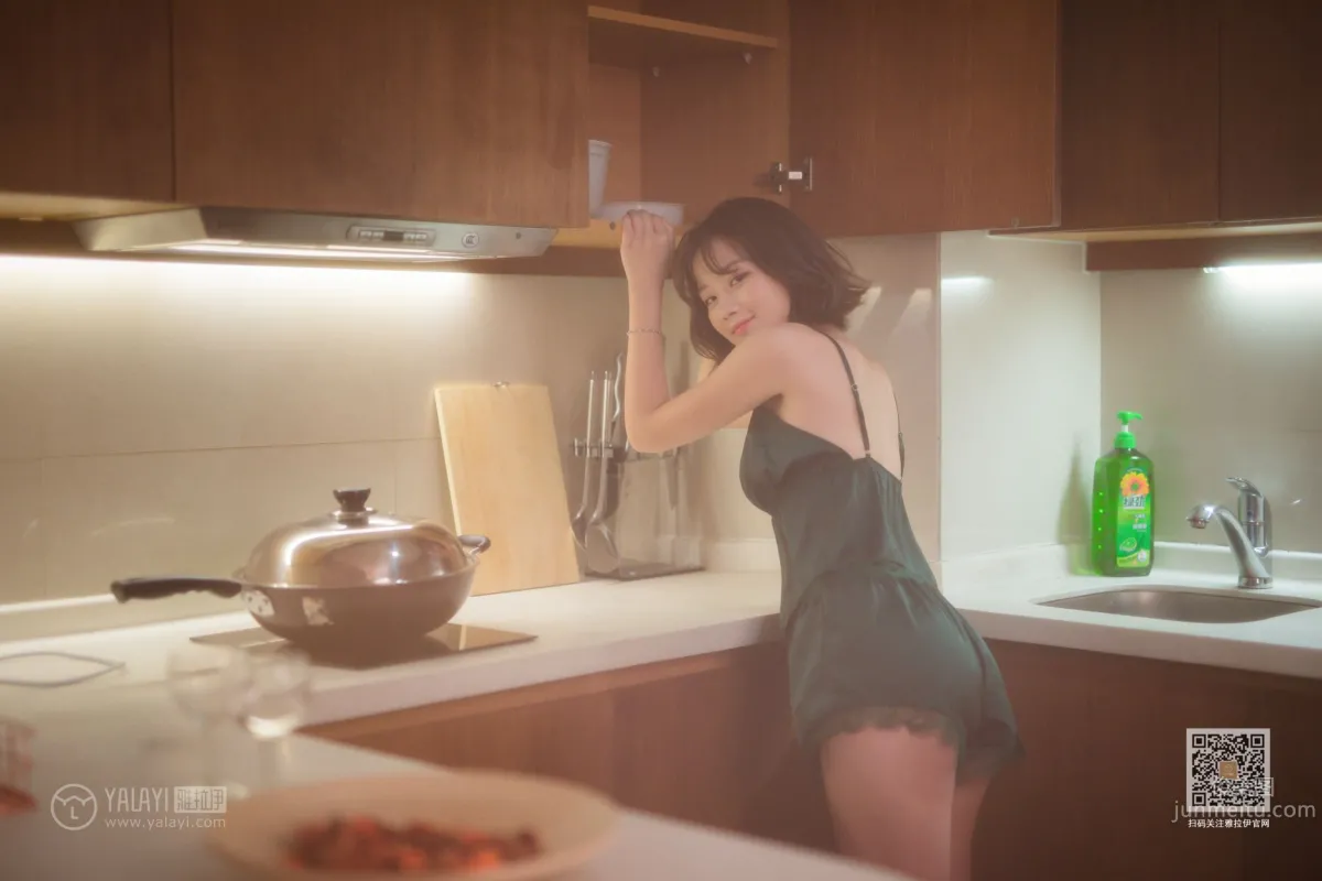 [YALAYI] 2019.09.26 No.412 Stunt Little Cook Liang Zi photo 34
