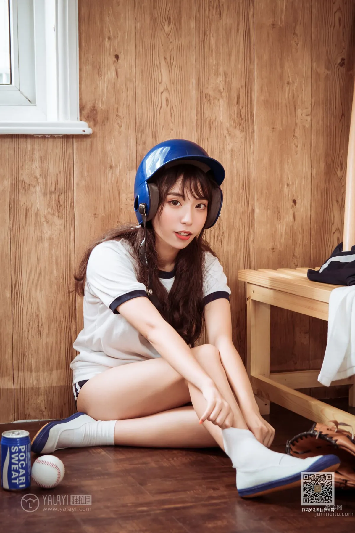 [YALAYI] 2019.09.21 No.407 Beautiful Baseball Player A Cheng photo 21