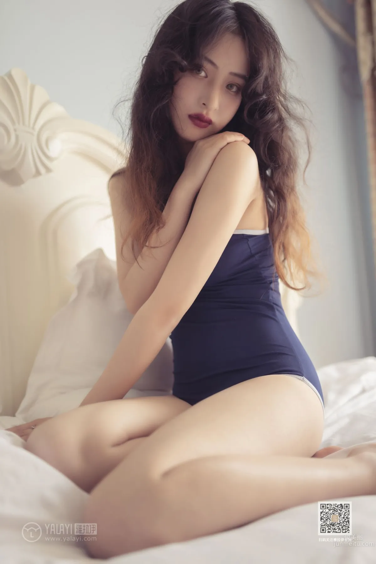 [YALAYI] 2019.09.13 No.399 Like the Sea, Cool Snow Like Water, Xi Zi photo 16
