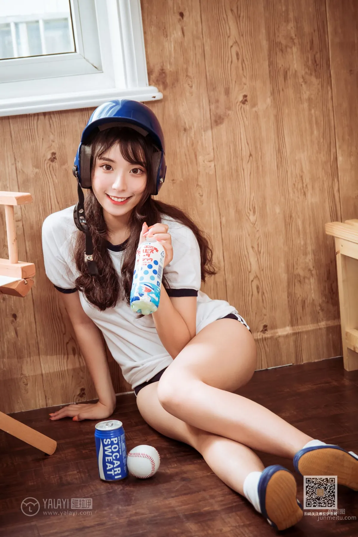 [YALAYI] 2019.09.21 No.407 Beautiful Baseball Player A Cheng photo 26