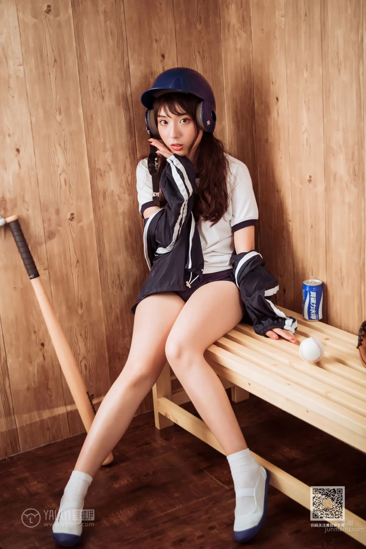 [YALAYI] 2019.09.21 No.407 Beautiful Baseball Player A Cheng photo 11