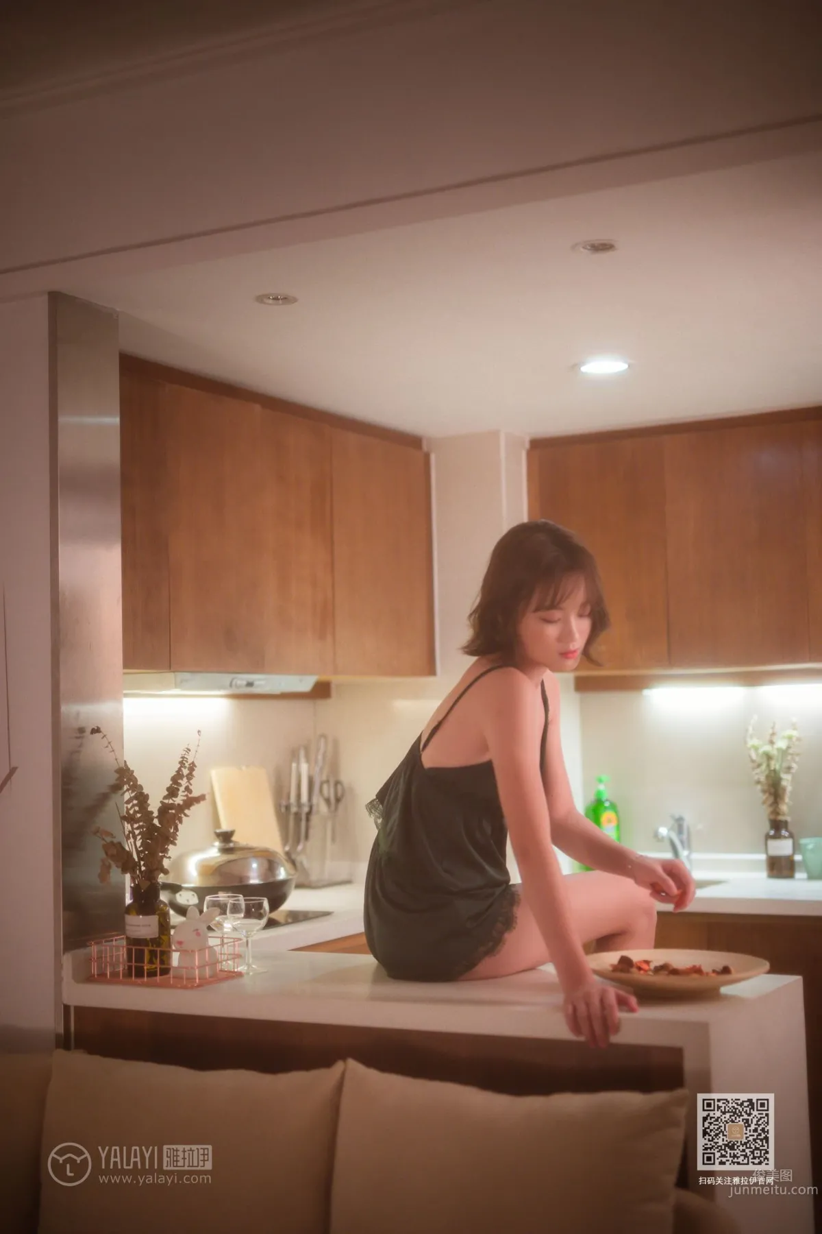 [YALAYI] 2019.09.26 No.412 Stunt Little Cook Liang Zi photo 16