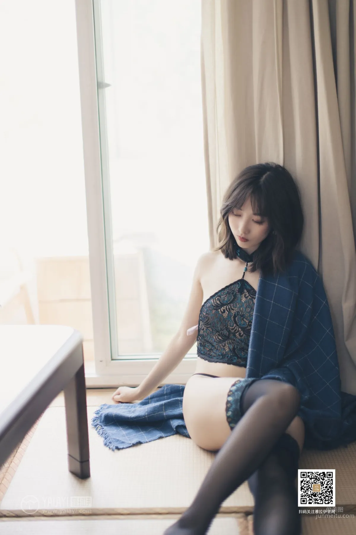 [YALAYI雅拉伊] 2019.09.07 No.393 絲情襪意 佳佳 24