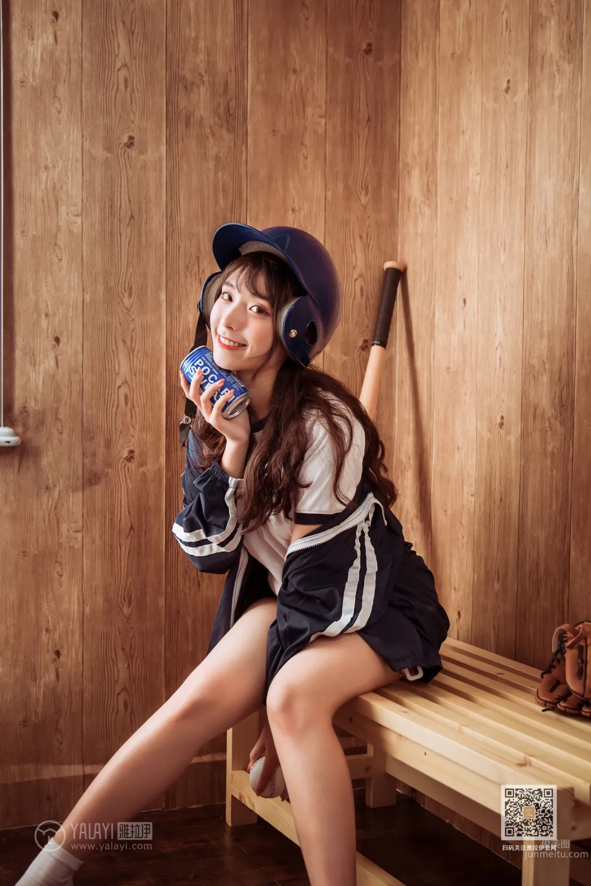 [YALAYI] 2019.09.21 No.407 Beautiful Baseball Player A Cheng photo 15