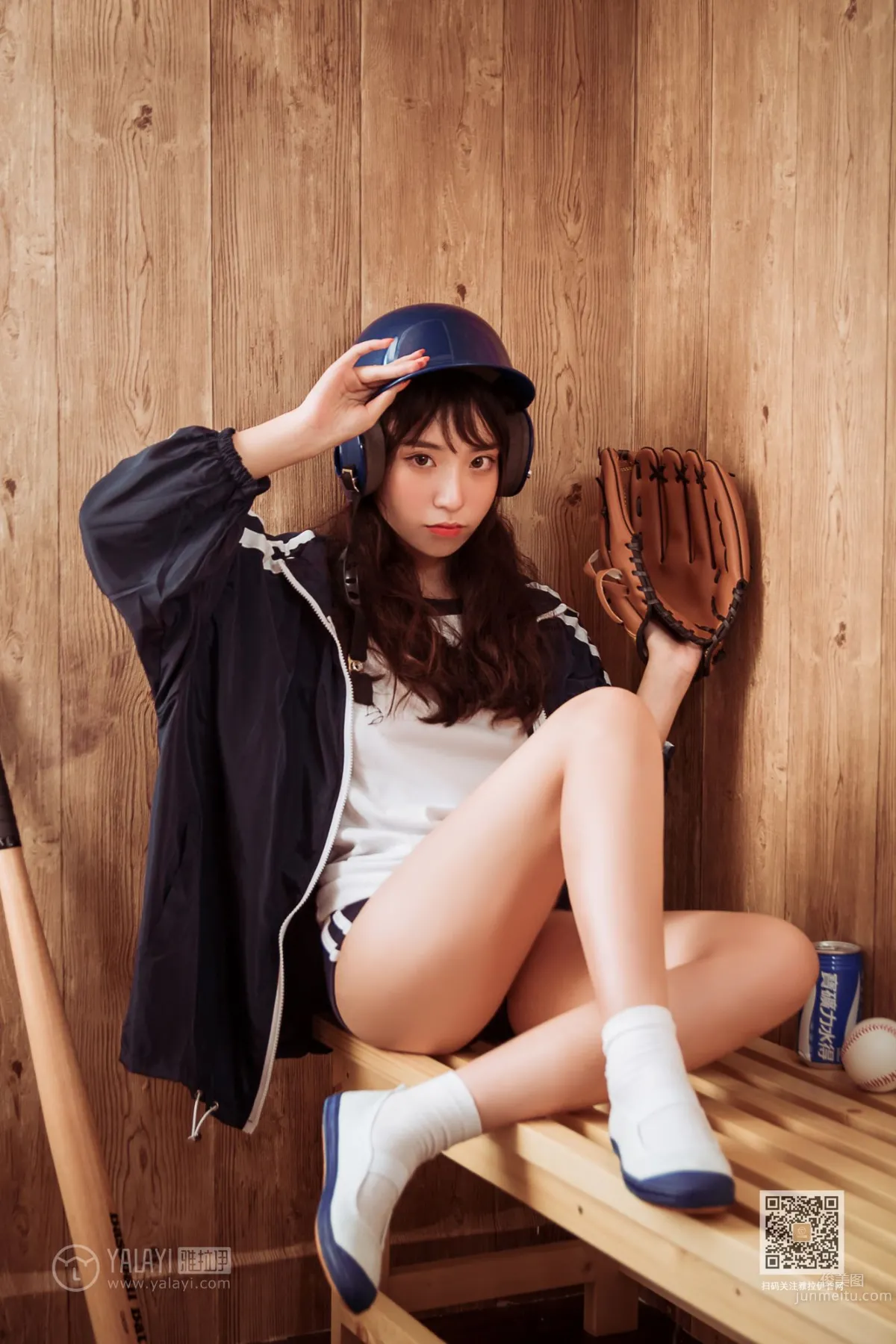[YALAYI] 2019.09.21 No.407 Beautiful Baseball Player A Cheng photo 2