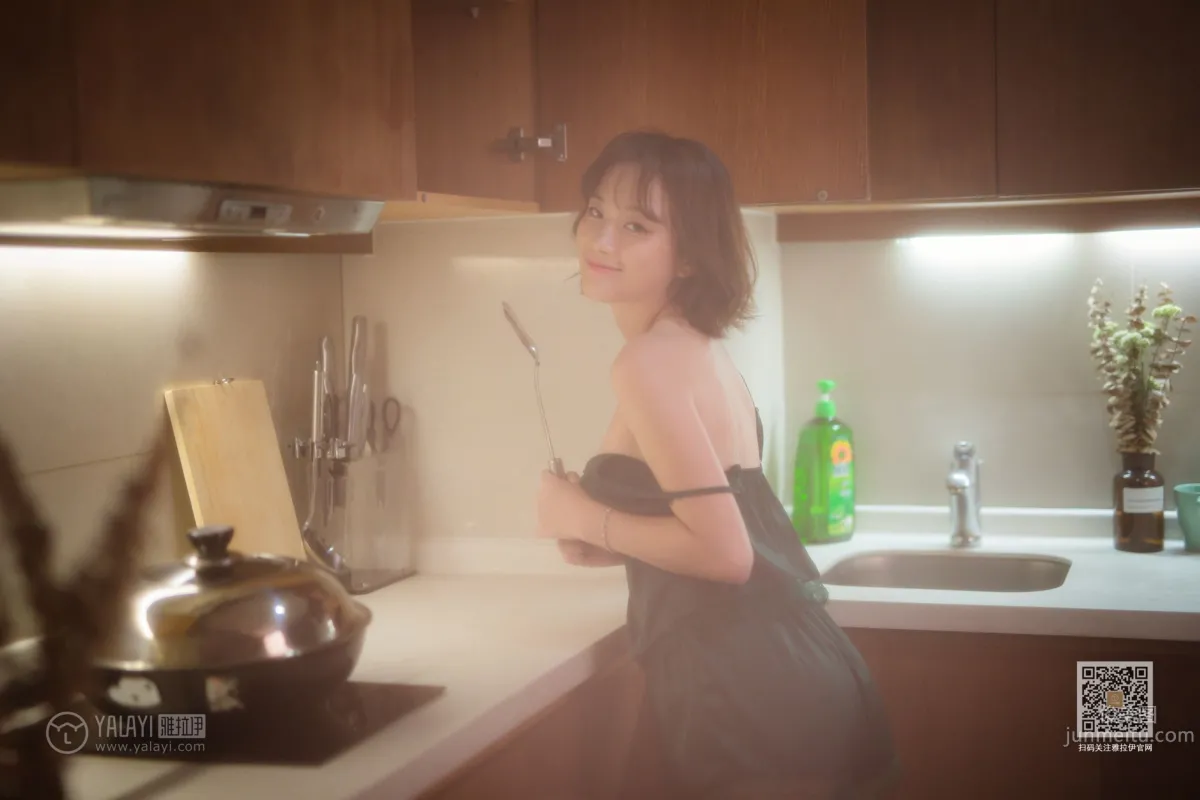 [YALAYI] 2019.09.26 No.412 Stunt Little Cook Liang Zi photo 37