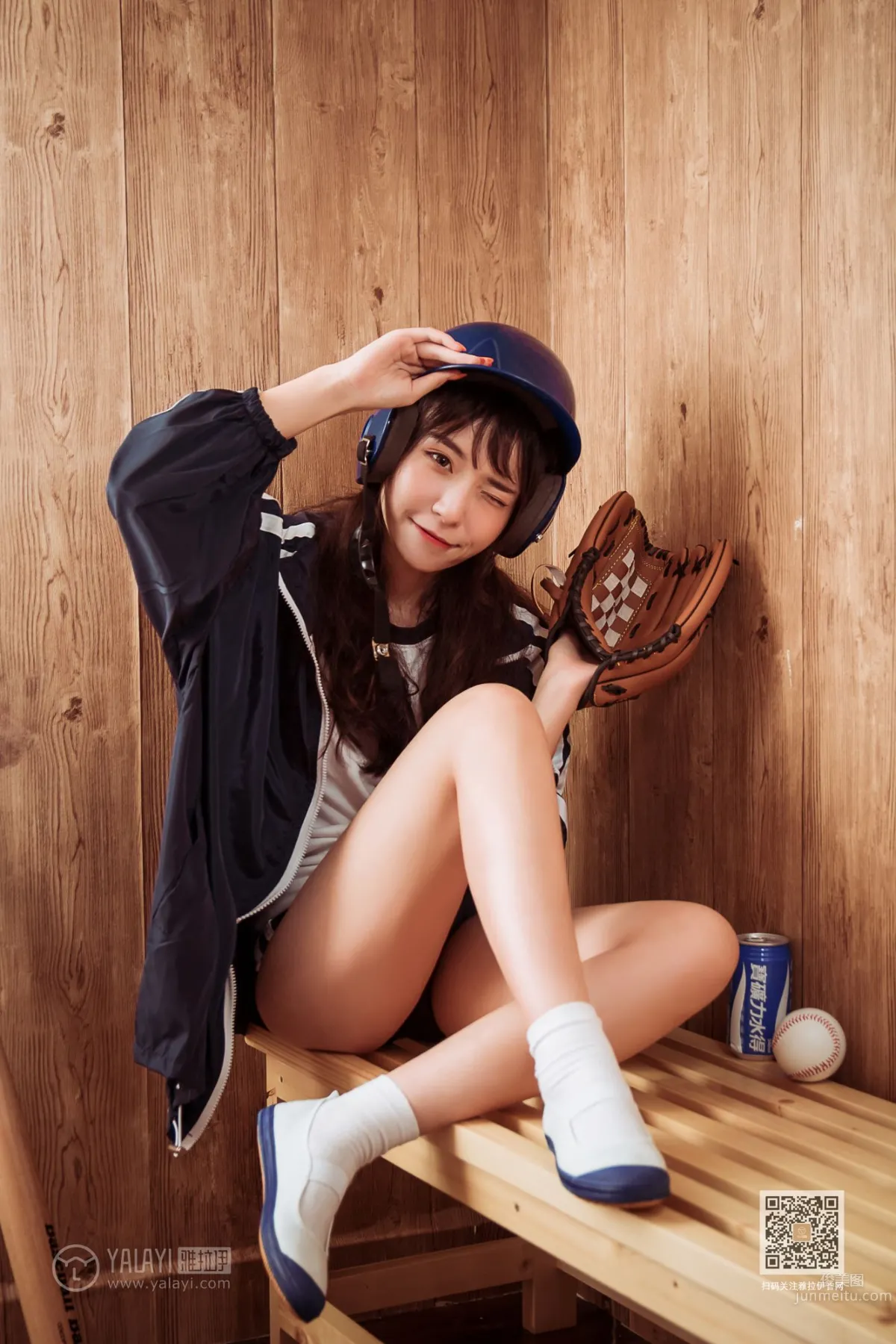 [YALAYI] 2019.09.21 No.407 Beautiful Baseball Player A Cheng photo 4