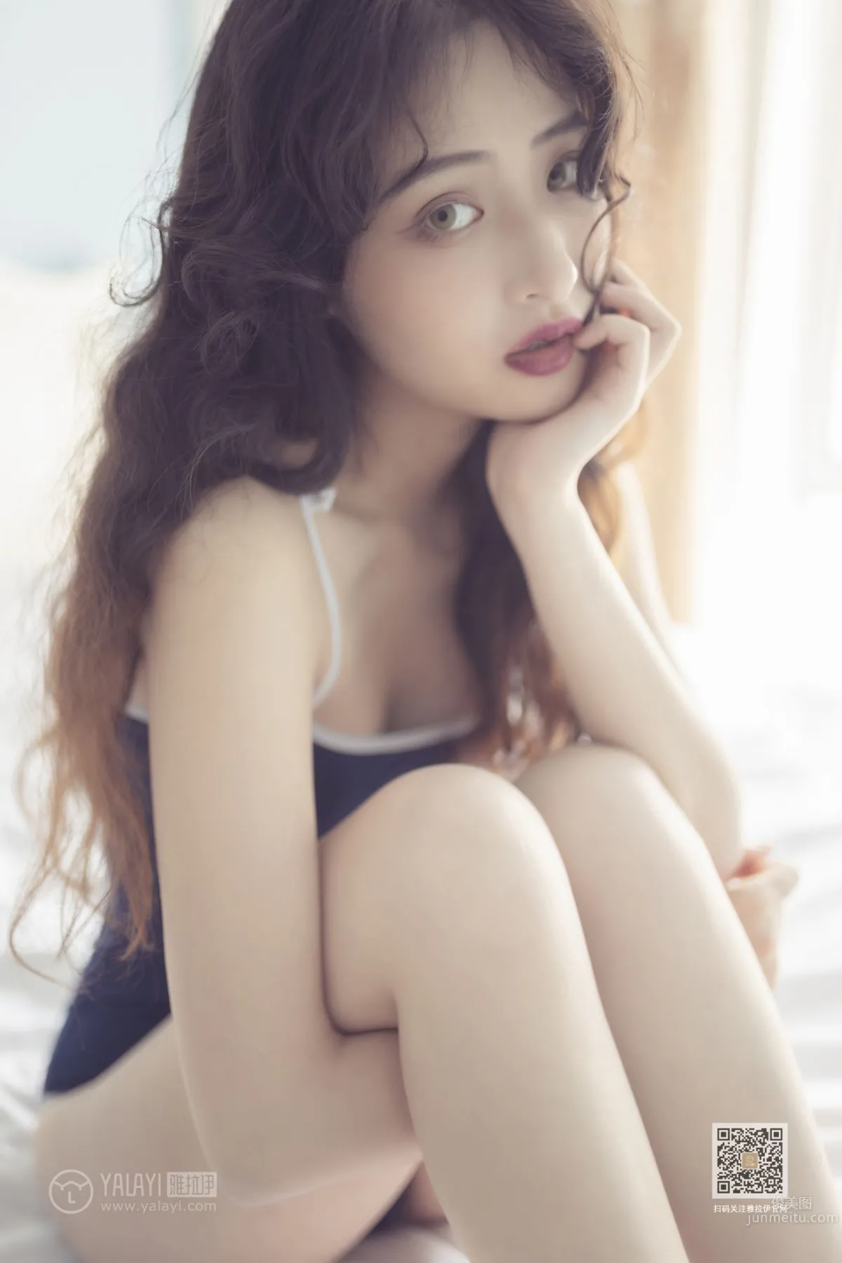 [YALAYI] 2019.09.13 No.399 Like the Sea, Cool Snow Like Water, Xi Zi photo 34