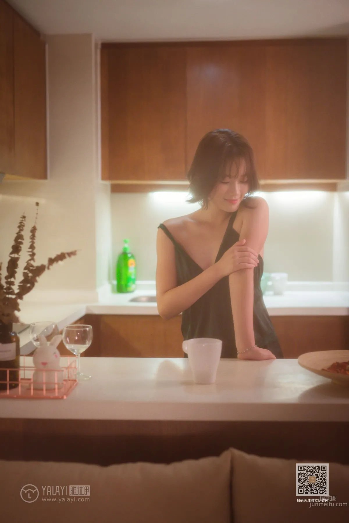 [YALAYI] 2019.09.26 No.412 Stunt Little Cook Liang Zi photo 9
