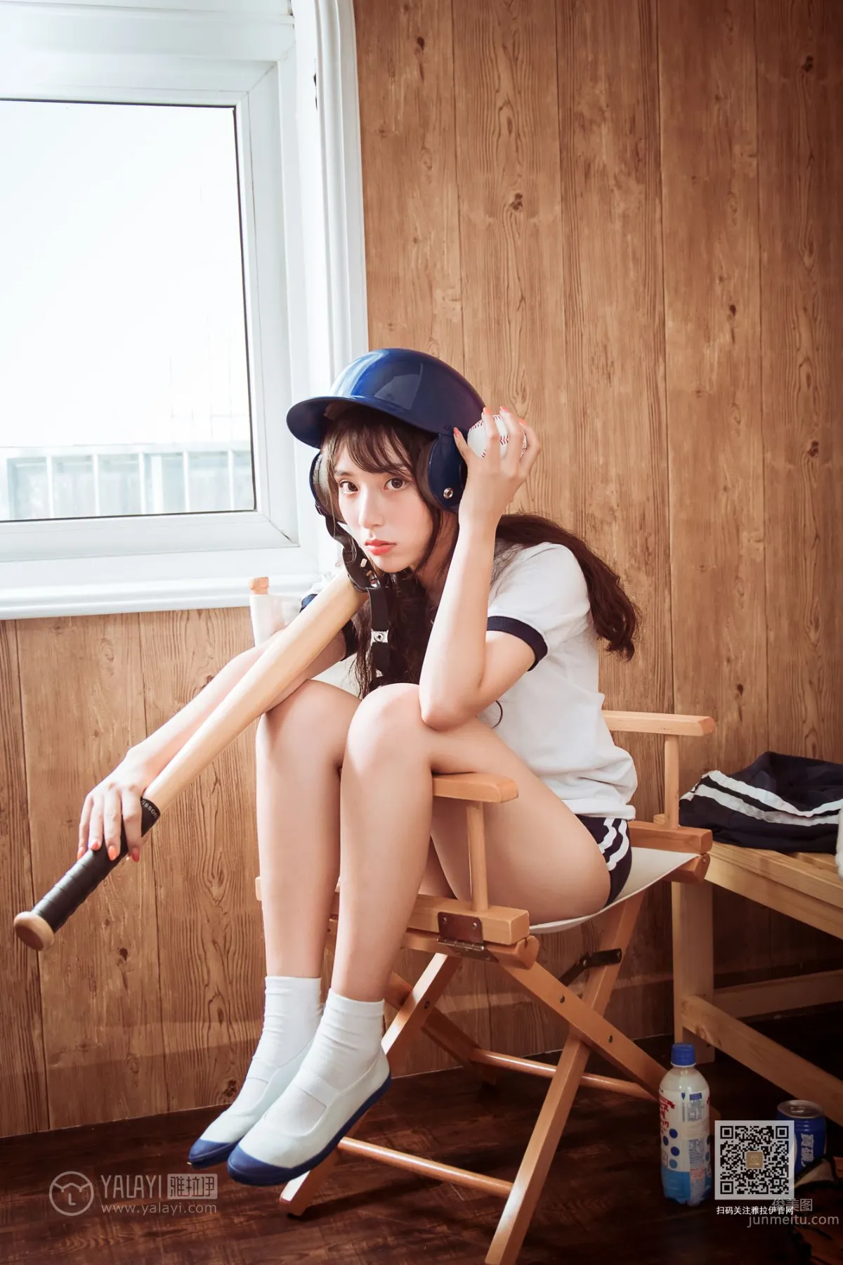 [YALAYI] 2019.09.21 No.407 Beautiful Baseball Player A Cheng photo 28