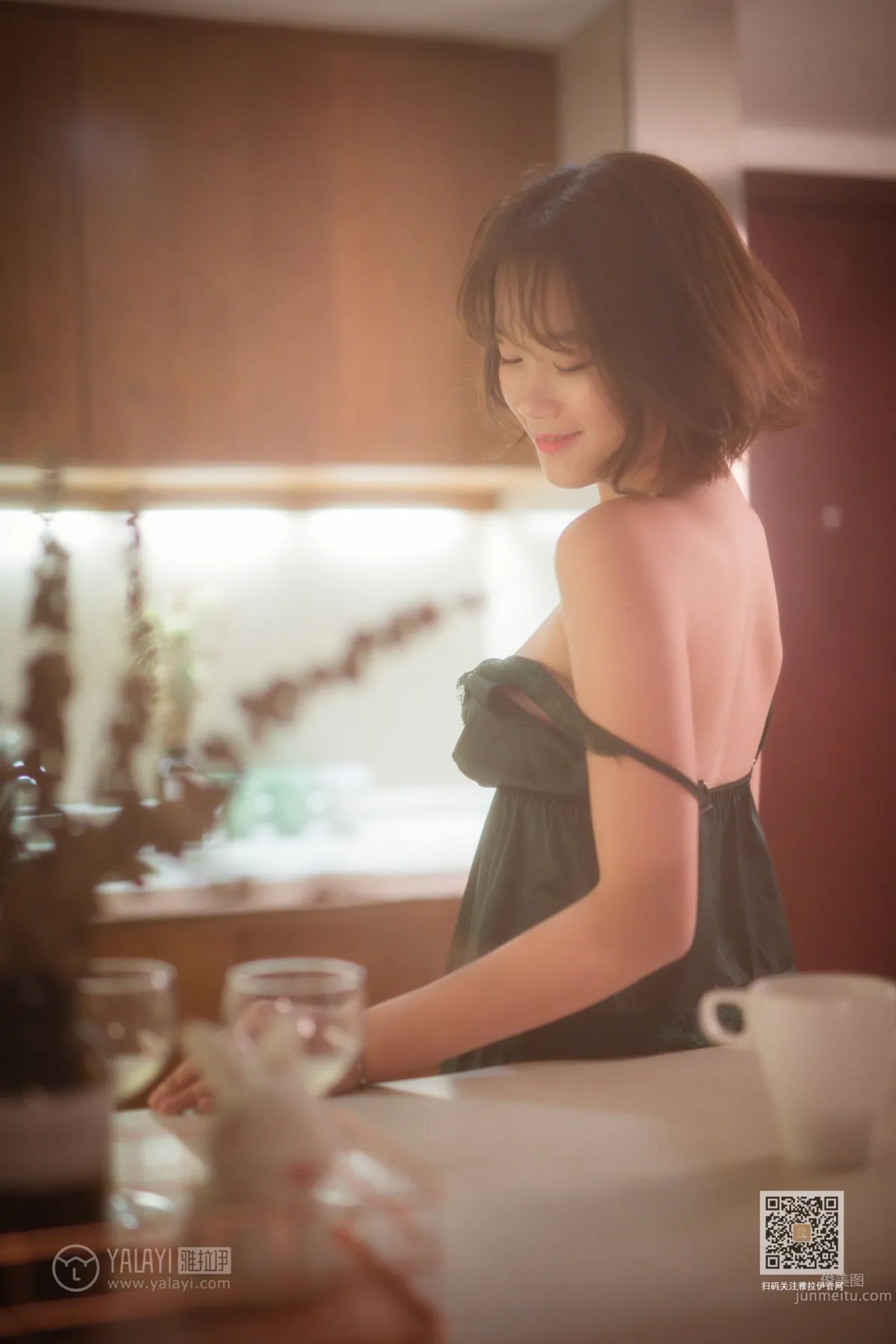 [YALAYI] 2019.09.26 No.412 Stunt Little Cook Liang Zi photo 10