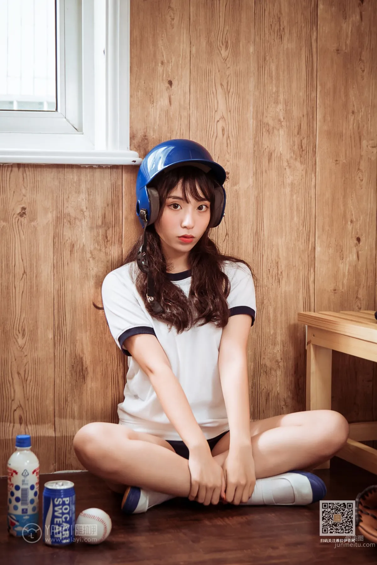 [YALAYI] 2019.09.21 No.407 Beautiful Baseball Player A Cheng photo 18