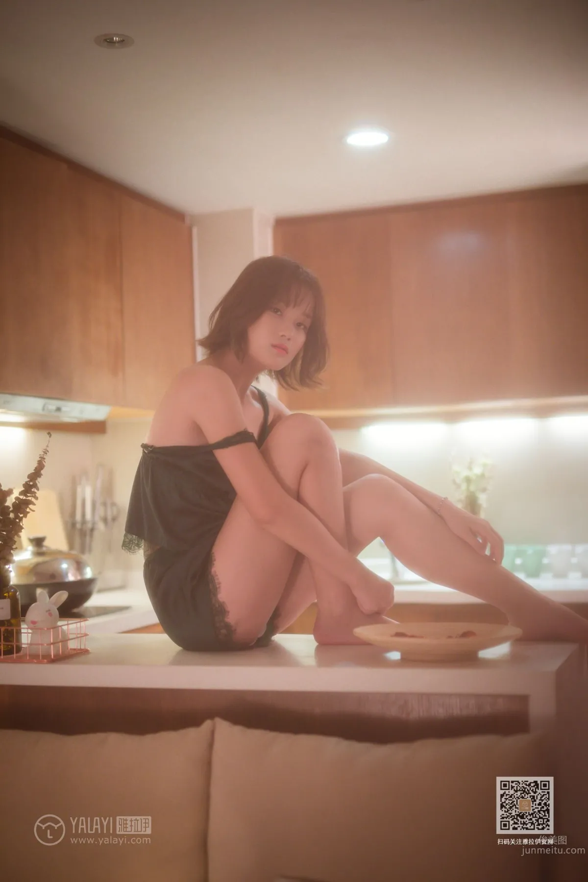 [YALAYI] 2019.09.26 No.412 Stunt Little Cook Liang Zi photo 28