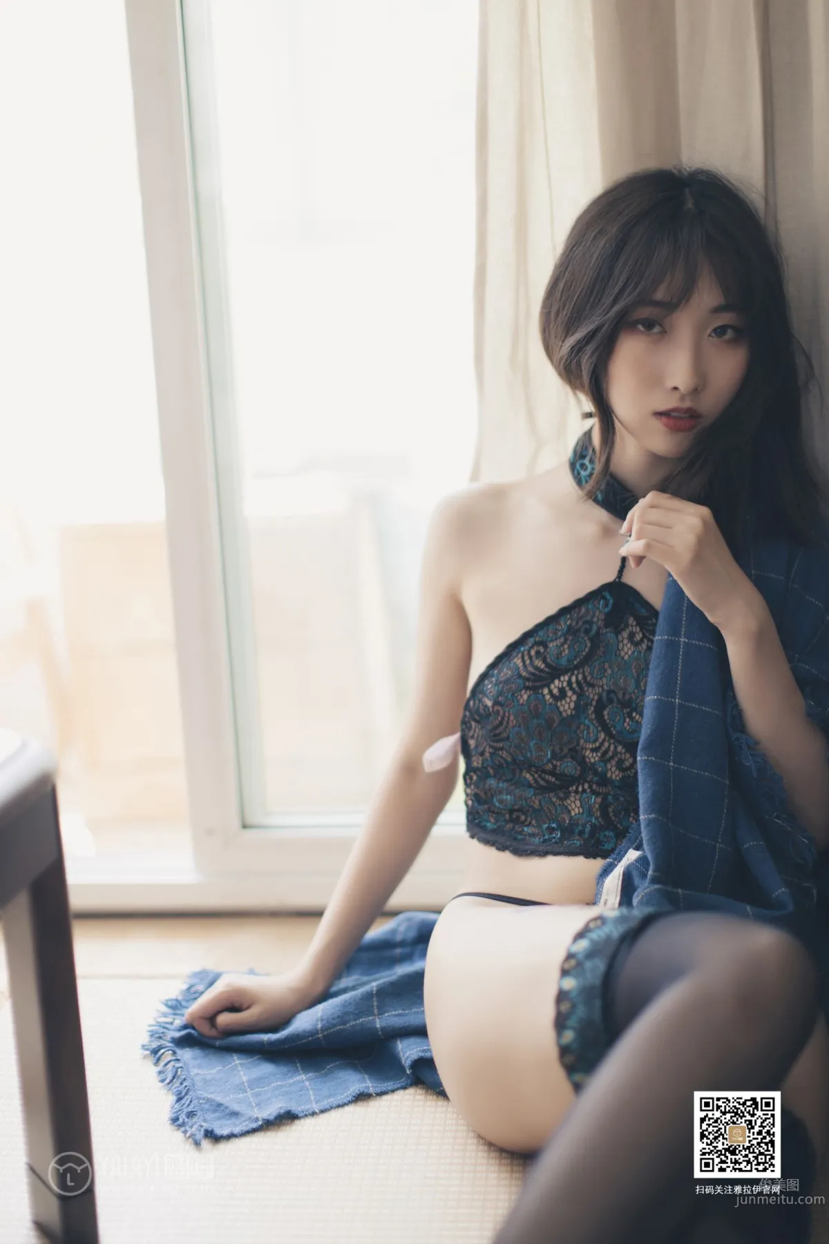 [YALAYI雅拉伊] 2019.09.07 No.393 絲情襪意 佳佳 28