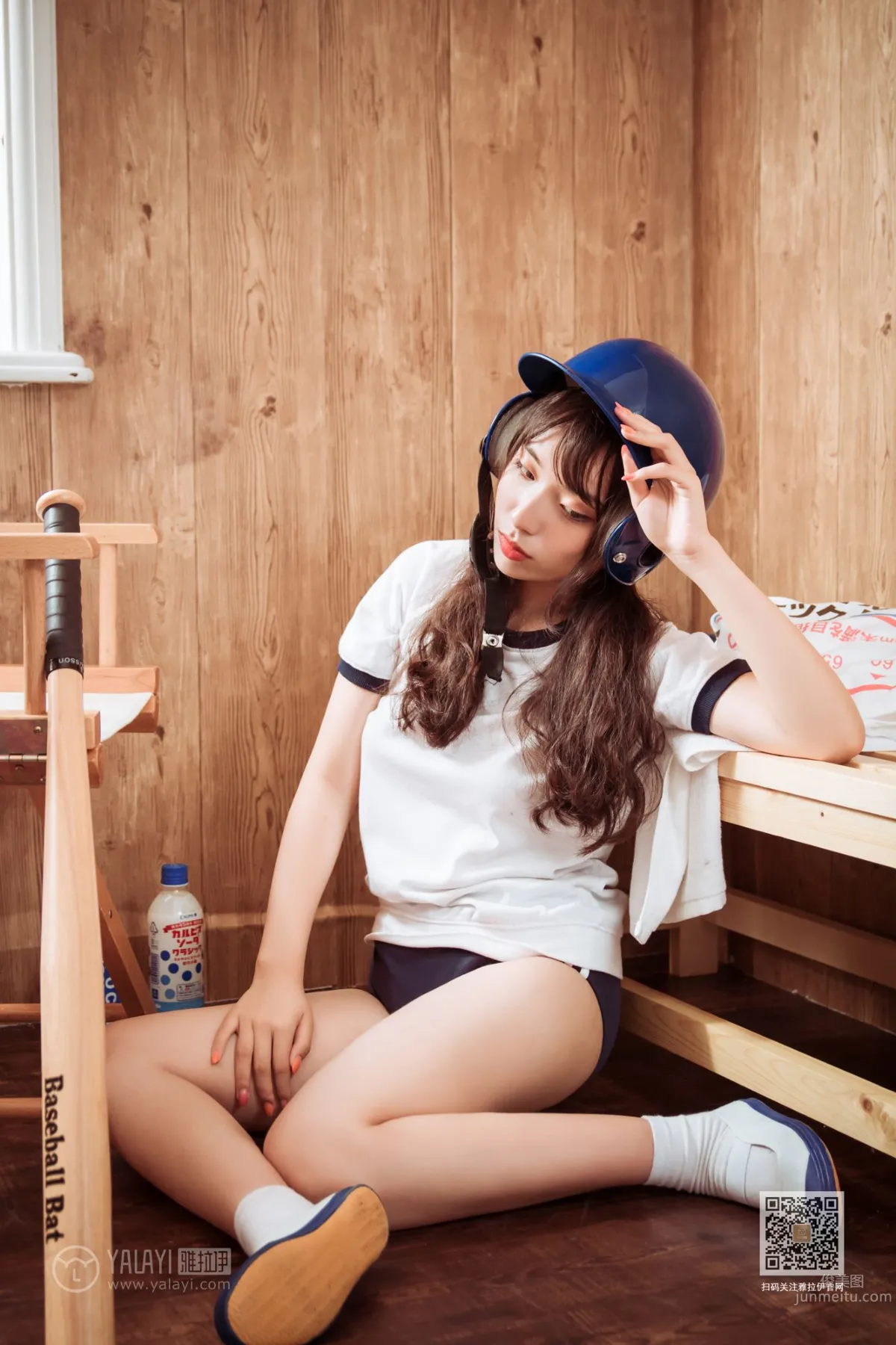 [YALAYI] 2019.09.21 No.407 Beautiful Baseball Player A Cheng photo 39