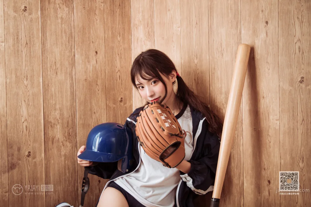[YALAYI] 2019.09.21 No.407 Beautiful Baseball Player A Cheng photo 3
