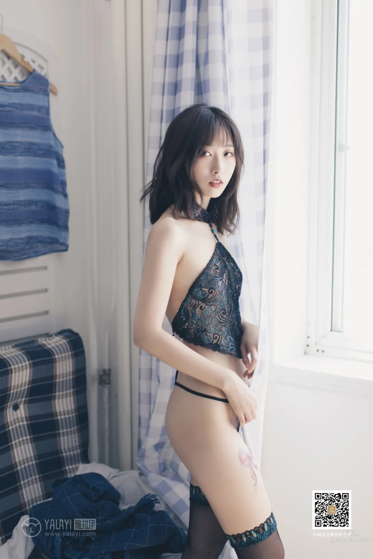 [YALAYI雅拉伊] 2019.09.07 No.393 絲情襪意 佳佳 10